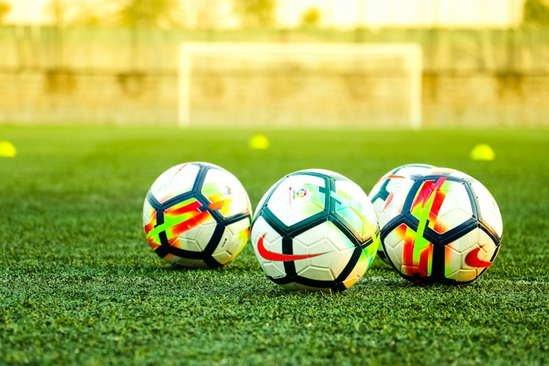 Teen girls soccer training